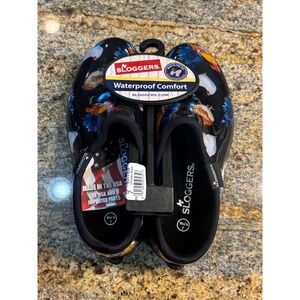 NWT SLOGGERS WOMEN'S WATERPROOF‎ COMFORT SHOES CLASSIC CHICKEN BLACK SIZE 7
